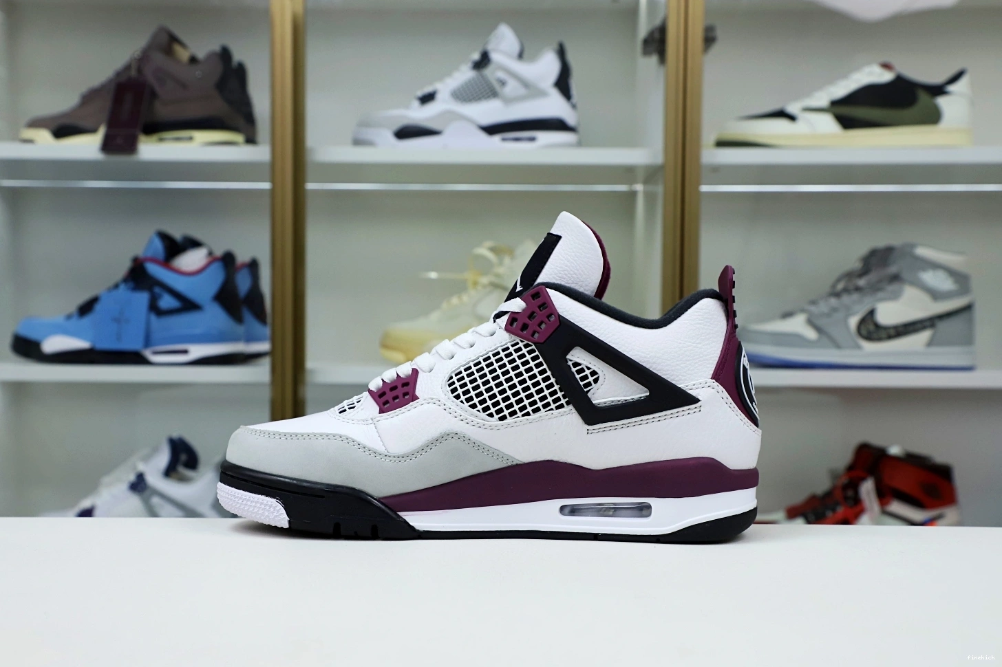 PARIS 4 JORDAN X AIR RETRO AIR SAINT-GERMAIN 'BORDEAUX' JORDAN 1205